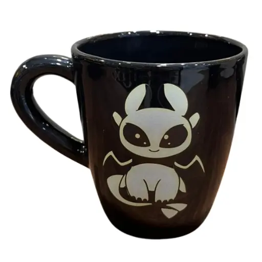 Taza chimuelo negra